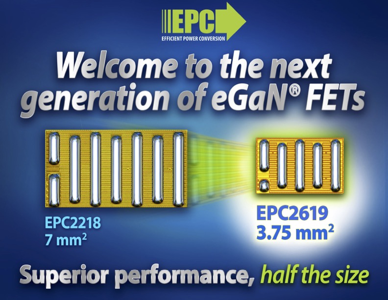 EPC Launches a New Generation of eGaN Technology that Doubles Performance